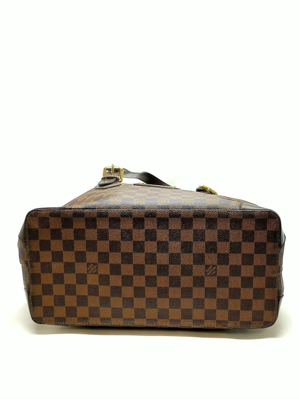 Authentic Louis Vuitton Hampstead MM Damier Ebene Tote Brown LV Shoulder Bag - Picture 8 of 16
